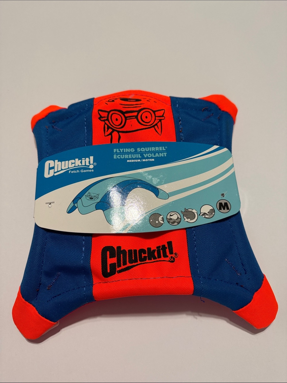 Kohl's Chuckit! Flying Squirrel Toy - Blue & Orange